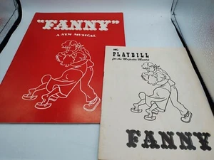 vtg Fanny Playbill & Play book Majestic Theatre  Florence Henderson 1955 - Picture 1 of 8