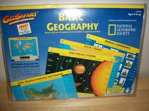 Geosafari Basic Map Set EI-8764 Educational Insight National Geographic-NEW- - Picture 1 of 1
