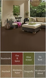 Koeckritz Premium Weave Boardwalk Brown Indoor/Outdoor Rug | Patios, Pools, Deck - Picture 1 of 22