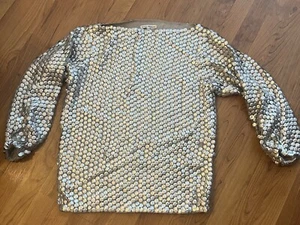 Rare Vintage Isaac Mizrahi Top Size Petite Cocktail Glitz GORGEOUS - Bild 1 von 9