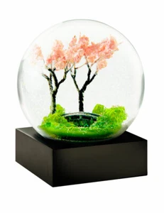 Schneekugel Frühling von CoolSnowGlobes - Frühlingsbäume Kirschblüten Geschenk - Bild 1 von 2