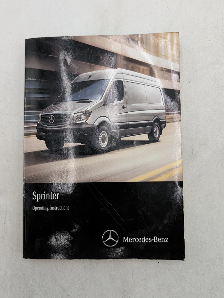  2016 Mercedes Benz Sprinter Van  Owners Manual Original Book User Guide  - Image 1 of 2