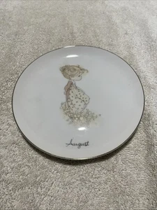 Antiker Edelmomente 1983 "August" Teller - Bild 1 von 2