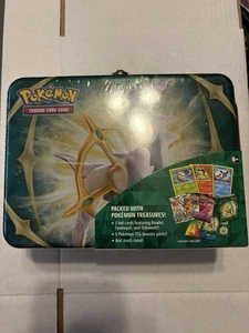 2022 Pokemon Spring Arceus Collectors Chest Lunchbox Tin - Neu Sealed - Bild 1 von 2