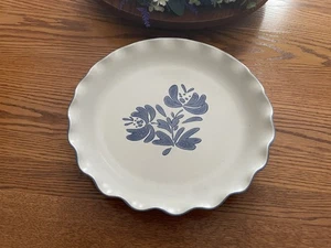 Vintage Pfaltzgraff Yorktowne Round Scalloped Large Serving Platter 12" USA - Picture 1 of 5