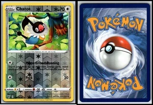 SWSH04: Vivid Voltage #139/185 Chatot REVERSE HOLO - Picture 1 of 1