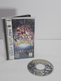 Sega Saturn Fighting Vipers Complete in Box CIB Authentic Manual Case Tested