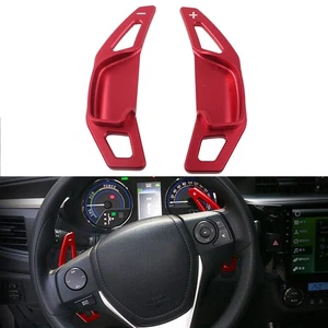 Lenkradschaltpaddel-Schaltverlängerung für Toyota Camry 2012-2017 16 / RAV4 Rot - Bild 1 von 11