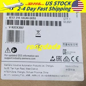 SIEMENS 6ES7 214-1AG40-0XB0 New Sealed Free Shipping - Picture 1 of 3