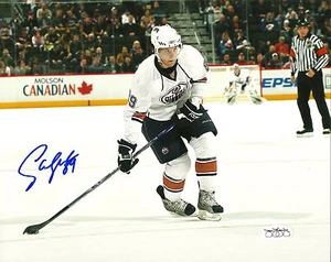 Sam Gagner Hand Signed 8x10 Photo JSA SOA Edmonton Oilers - Picture 1 of 1