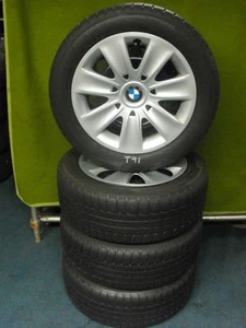 4St.BMW-Winterkompletträder  7x16 ET34  5x120 (T91) - Bild 1 von 1