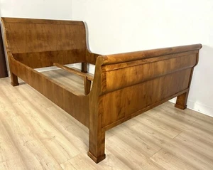 Elegantes Biedermeier Bett aus Kirschbaum- Maßanfertigung von Retroles - Bild 1 von 6