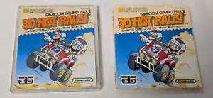Nintendo Famicom Disk System 3D Hot Rally Grand Prix 2 FDS US Seller - Picture 1 of 9