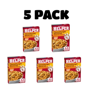 Hamburger Helper, Cheeseburger Macaroni Meal, 6.6 oz Box (5PACK) - Picture 1 of 2