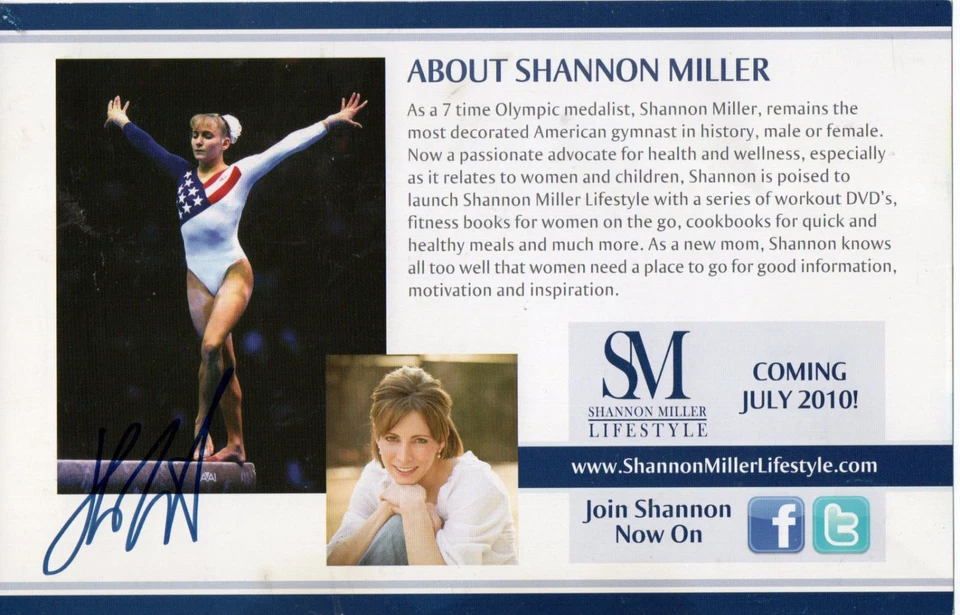 Autogramm - Shannon Miller (Turnen) - Olympia - Bild 1 von 1