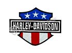 Harley Davidson American 5" Embroidered Patch - Motorbike Jacket Vest Patch
