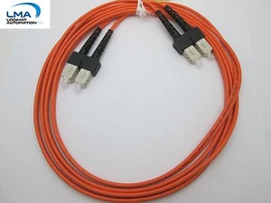 NORDX/CDT NXF-HRM2-SDP-SDP-0003 Fiber Cable 62.5um 3m AX200057 *** NEW - Picture 1 of 2