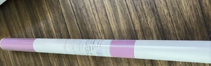 Serena & Lily Wallpaper Purple White Fat Stripe 1 Double Roll Texture 27" x 27' - Picture 1 of 11