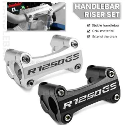 Handle Bar Handlebar Riser Top Clamp Cover For BMW R1250GS ADV R1200GS 2013-2024 Foto 1 de 4