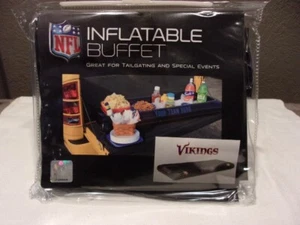 NFL Minnesota MN Vikings Inflatable Buffet Tailgating Special Event Server New - Picture 1 of 3