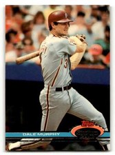 1991 Stadium Club #243 Dale Murphy    Philadelphia Phillies Baseball Ca ID:61638