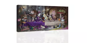 Alice In Wonderland Party - CANVAS OR PRINT WALL ART - Picture 1 of 3