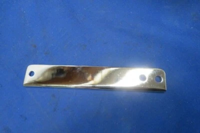 NOS BSA A50 A65 Front Fender Bracket, Right Hand, Chrome, 1967-70 # 68-6549 - Image 1 of 4
