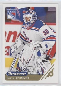 2018-19 Upper Deck Parkhurst Retail Gold Henrik Lundqvist #250 HOF