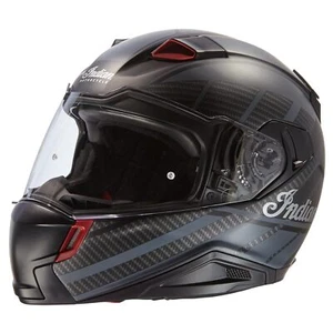 Indian Motorcycle Full Face Matte Sport Helmet, Black, OPEN BOX - Picture 1 of 7