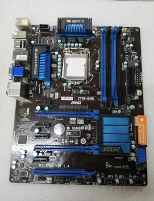 MSI Z77A-G45 MS-7752 Desktop Motherboard Intel Z77 LGA1155 DDR3 ATX - Image 1 of 3