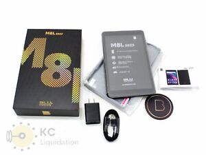 BLU M8L 2022 8" Tablet 32GB Wi-Fi 4G LTE Black M0220WW - NEW