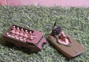 MATCHBOX SUPERFAST NO 30 SWAMP RAT 1976 LESNEY NO 54 PERSONNEL CARRIER ENGLAND - Picture 1 of 14