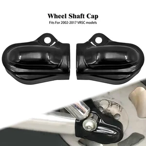 Gloss Black Bar & Shield Rear Axle Cover For Harley V-rod Night-rod VRSCX VRSCR - Picture 1 of 9