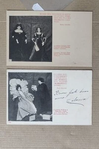 TEATRO ESPOSIZIONE ARTE E LAVORI FEMMINILI-ROMA 1899-LOTTO 2 CARTOLINE-C71-174 - Imagen 1 de 1