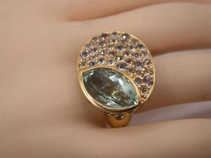 opulenter Ring mit Farbsteinen Gold 750 Rodney Rayner - Bild 1 von 16