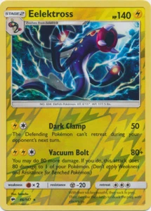 x1 Eelektross - 46/147 - Rare - Reverse Holo Pokemon SM3 Burning Shadows M/NM - Picture 1 of 1