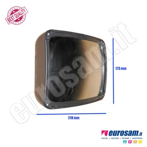 SPECCHIO GRANDANGOLO COMPL ADATTO A DAF 75-85-95 F1700-F3300 VOLVO F10-12-16 FL - Foto 1 di 3