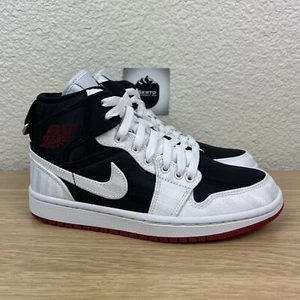 Nike Air Jordan 1 Mid SE Utility White Black Sneakers DD9338-016 Wmns Size 5.5 - Picture 1 of 11