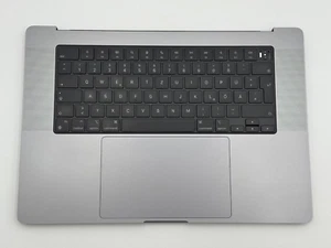 Topcase, Tastatur, Trackpad und Batterie für MacBook Pro 16" 2021 M1 Pro A2485 - Afbeelding 1 van 2