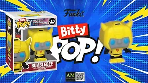 Funko Bitty Pop - Trasformatori - Retrò Giocattoli Bumblebee Mini Figura - Imagen 1 de 3