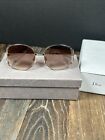 Christian Dior VINTAGE Sunglasses 2590  48 52 brown shaded With Box