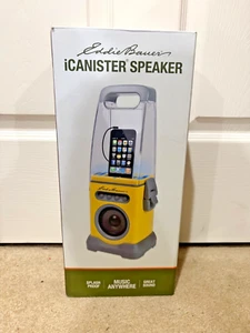 Eddie Bauer iCanister 5W MP3 Lautsprecher für iPhone Android Wasserdicht 3,5mm Klinke - Bild 1 von 3