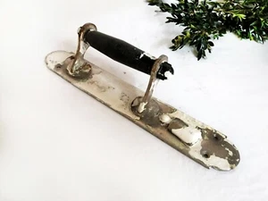 Vintage Door Handle Stainless Steel Plastic Farmhouse Barn Pull Interior Decor  - Picture 1 of 7