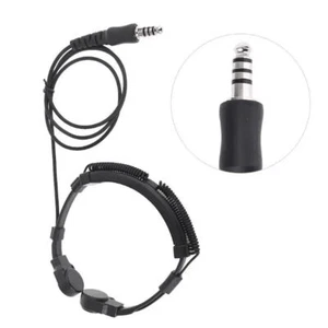 U94 PTT Throat Vibration Mic Headphone Headset Microphone NATO Plug for Radio - Zdjęcie 1 z 5