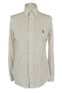 RALPH LAUREN Beige Long Sleeve Shirt size M Boys Outdoors Outerwear Kids - Picture 1 of 7