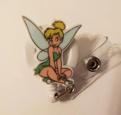 Campanilla, Disney, Maestro, Enfermera, Carrete Insignia, Disneylandia, Peter Pan, Hada Foto 1 de 2