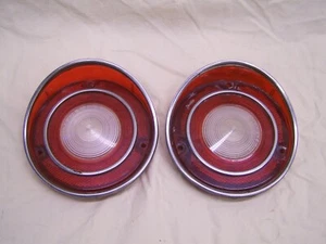 Corvette 1970- 1971 Backup Lens, Pair, Good Driver Condition  - Bild 1 von 3