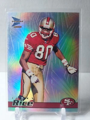 1999 Pacific Prism - Jerry Rice #128 - Image 1 of 4