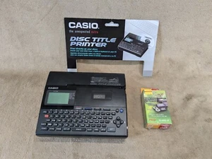 Casio® CW-K85 Stand-Alone or PC Compatible Disc Title Printer w/ Ink - Picture 1 of 17