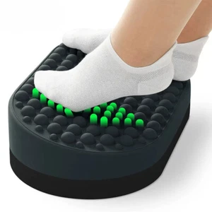 Reposapiés para debajo del escritorio en el trabajo, oficina en casa taburete de pies masajeador de pies plantar - Imagen 1 de 28